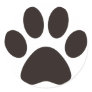 CAT'S_PAW ROUND STICKERS