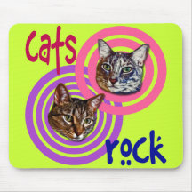Cat's Rock Mouse Mats