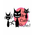 Cats Rule!!!!!!!!! t-shirts