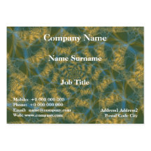 Cats Tails Spiral Card Business Card