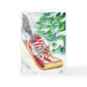 Cat's Toboggan Ride cards