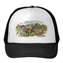 Cats Trade Punches Trucker Hat