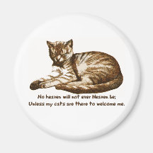 Cats Welcome Me Fridge Magnets