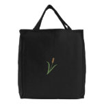 Cattail embroidered bags