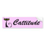Cattitude Bumper Stickers