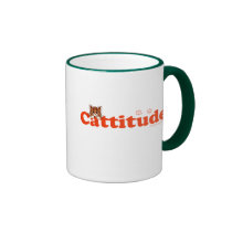 Cattitude mugs