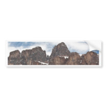 Cattle cliffs bumper sticker