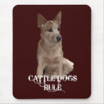 Cattle Dogs Rule Mouse Mat