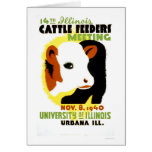 Cattle Feeders Illinois 1940 WPA cards