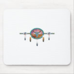 cattle skull mousepads