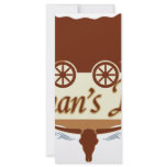 Cattleman's BBQ Logo rack cards