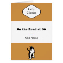 Catty Book Classic greeting cards