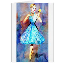 CATWALK CIRCA 1950 GREETING CARDS