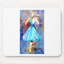 CATWALK CIRCA 1950 MOUSE PAD