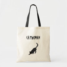 Catwoman Canvas Bags
