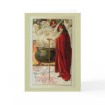 Cauldron and Witch cards