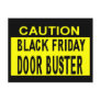 Caution_Black Friday Door Buster!! Postcard