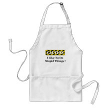 Caution Full Aprons