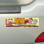 Caution I brake for Chocolate Chibi - Customised bumper stickers