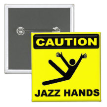 Caution Jazz Hands Button