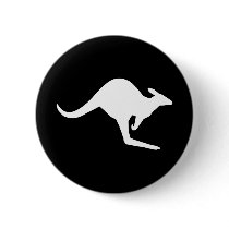 Caution Kangaroo Pins