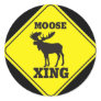 Caution- Moose Crossing