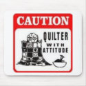Caution mousepads
