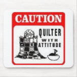 Caution mousepads