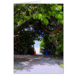 Caution...Paradise Ahead Greeting Card