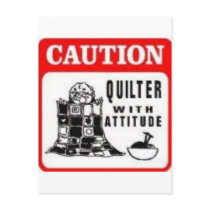 Caution Postcards