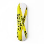 Caution Tape Skateboard Pro