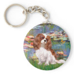 Cavalier 2 (bl) - Lilies 2 keychains