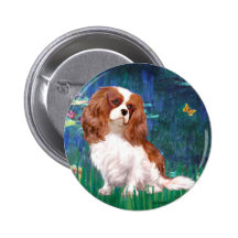 Cavalier 2 (Bl) - Lilies 5 Button
