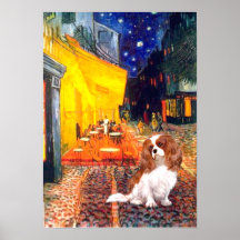 Cavalier 2 (Bl) - Terrace Cafe Print