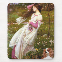 Cavalier 2 (Bl) - Windflowers Mouse Mats