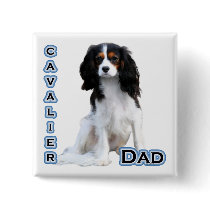 Cavalier Dad 4 - Button