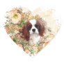 Cavalier Heart Sticker