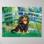 Cavalier King Charles (BT) - Lily Pond Bridge Posters