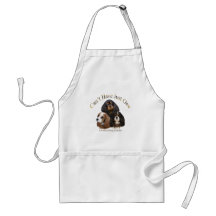 Cavalier King Charles Can't Have Just One Apron