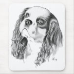 Cavalier King Charles Drawing mousepads