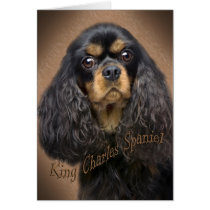 Cavalier King Charles Portrait Greeting Cards