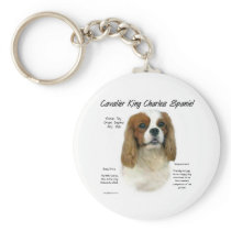 Cavalier King Charles Spaniel Breed Keychain