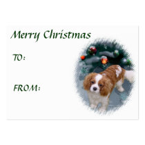 Cavalier King Charles Spaniel Christmas Gifts Business Card