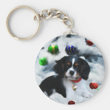 Cavalier King Charles Spaniel  Christmas Gifts Keychains