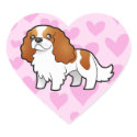 Cavalier King Charles Spaniel Love stickers