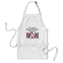 Cavalier King Charles Spaniel MOM Aprons