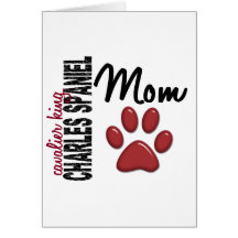 Cavalier King Charles Spaniel Mum 2 Cards