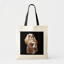 Cavalier King Charles Spaniel Pretty Girls ToteBag