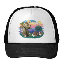 Cavalier King Charles Spaniels (four) Hat