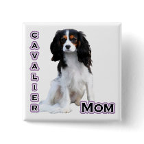 Cavalier Mum 4 - Button